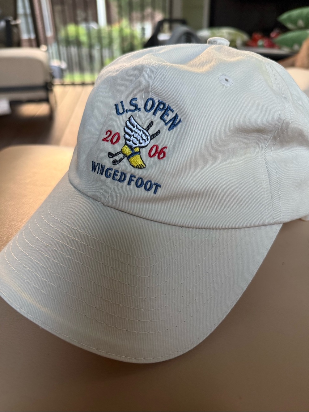 USGA Member Winged Foot US OPEN 2006B Tan Baseball Cap Hat Adjustable Golf